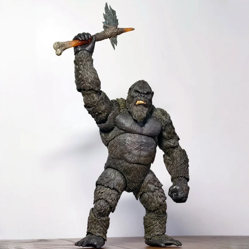 ในสต็อก 16 ซม.Pvc Hiya ประณีต Basic Series King Kong Godzila และ Kong New Empire Kong อะนิเมะ Action Figure ของเล่น