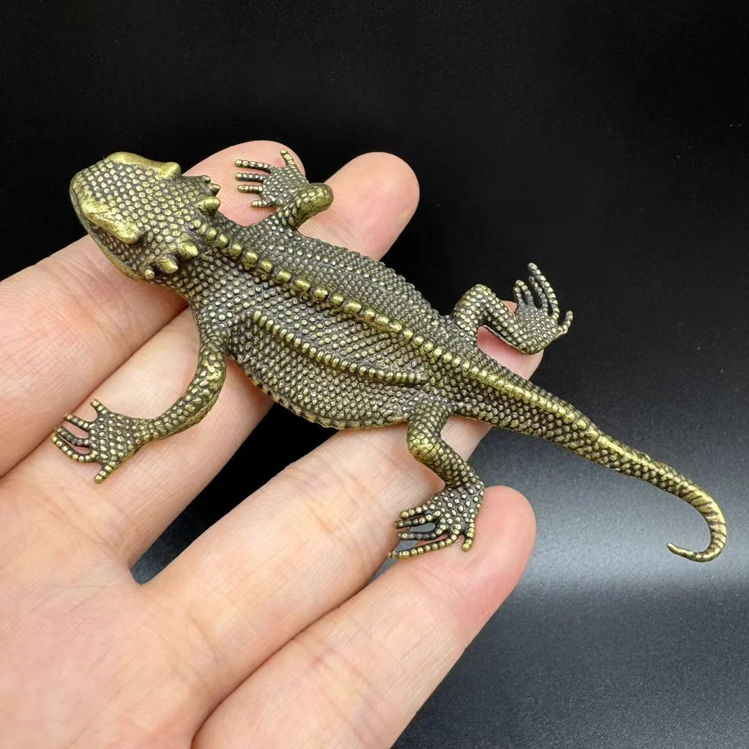 Lizard ornament tea pet tea play