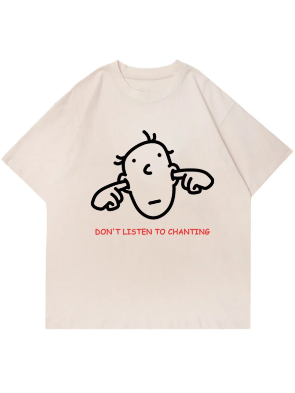 2024年夏 シックな香港風 オーバーサイズ ゆったり ホワイト シンプル オルト スヴェ Tシャツ 韓国風 通勤 プリント コットン 若々しい