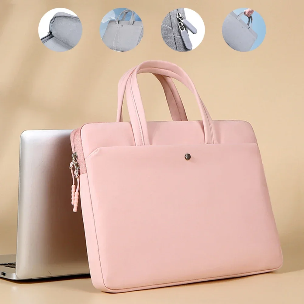 Women Laptop Case 13.3in 14.6in 15.6in Handbag for Tablet Moblie Phone Laptop Bag for Macbook Air Pro Lenovo Xiaomi HP