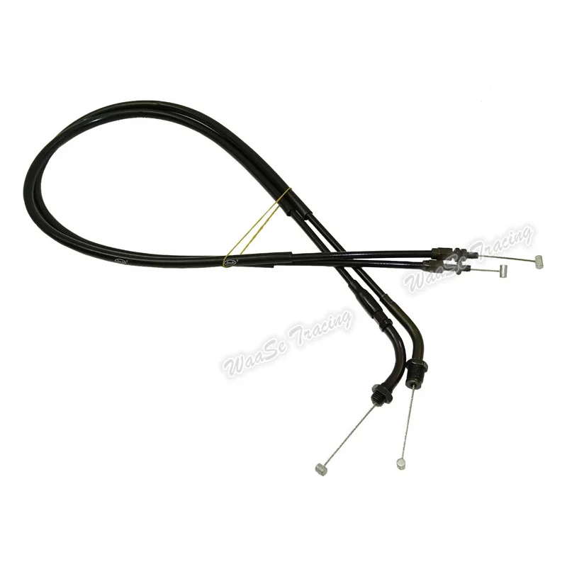 waase For Honda CB1300 2003 2004 2005 2006 2007 2008 2009 2010 2011 2012 2013 2014 2015 2016 2017 2pcs Throttle Cable Steel Wire