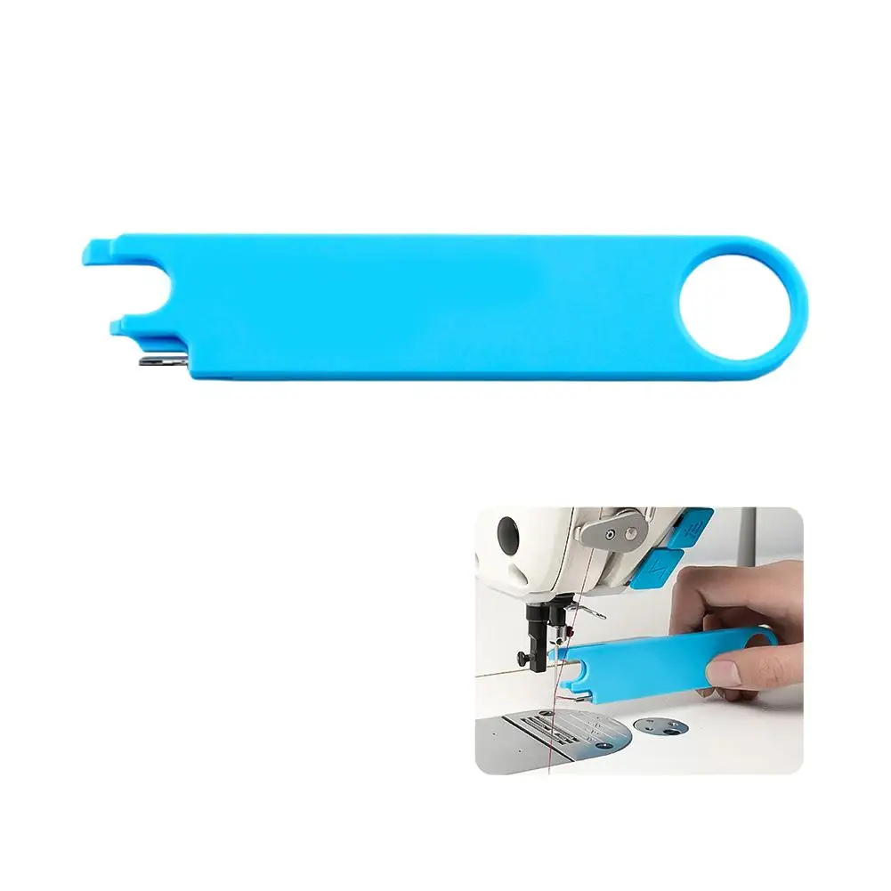 Third Generation Anti-Piercing Needle Threader Magnetic Storage Ruler Magnifier Multifunctional Sewing Accessory