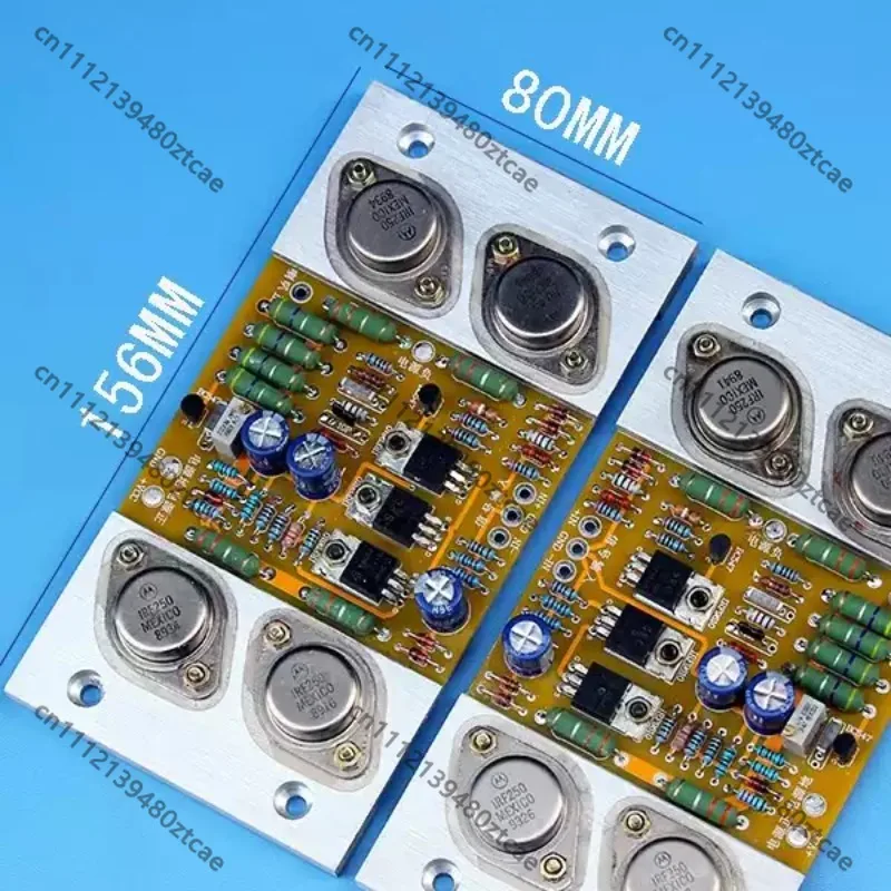 30W Full Class A Audio Amplifier Board Metal Sealed Power Transistor Circuit For Hi-Fi Home Sound System Parts