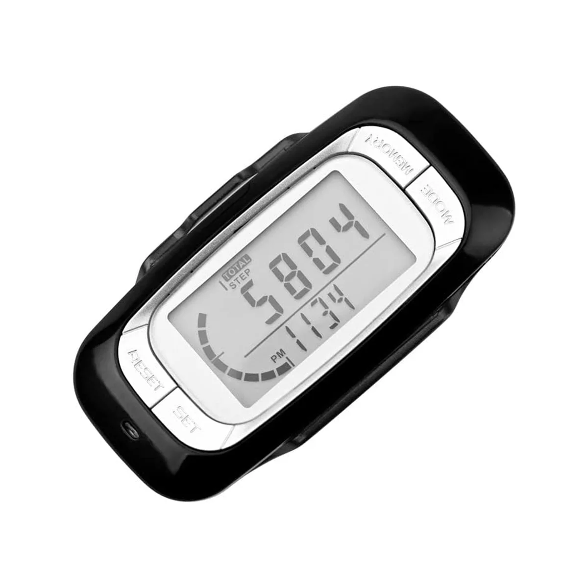 Pedometer for Walking,Screen Pedometer with Clip and Lanyard Simple Walking Step Counter Accurate 3D Pedometer