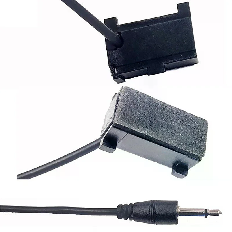 Novo com fio externo mini microfone overhead console clipe de áudio do carro microfone 3.5mm jack plug para golfe aftermarket android multimídia