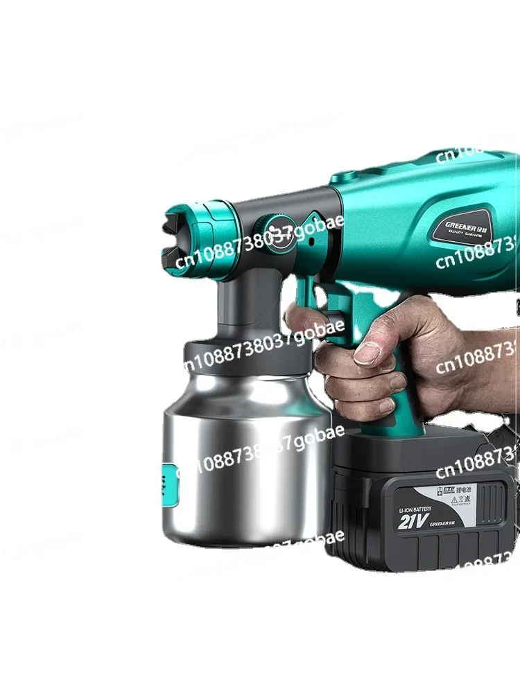 

Электрический пистолет-распылитель Wyj, распылитель краски, встроенная литиевая батарея, распылительная банка для краски