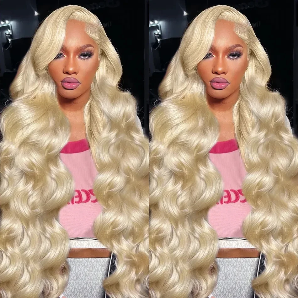 Rosabeauty Blonde Wig 613 5X5 Glueless Ready Wear HD Lace Wig 13x6 Human Hair Wigs Body Wave 13X4 Frontal Water Wave 250 Density