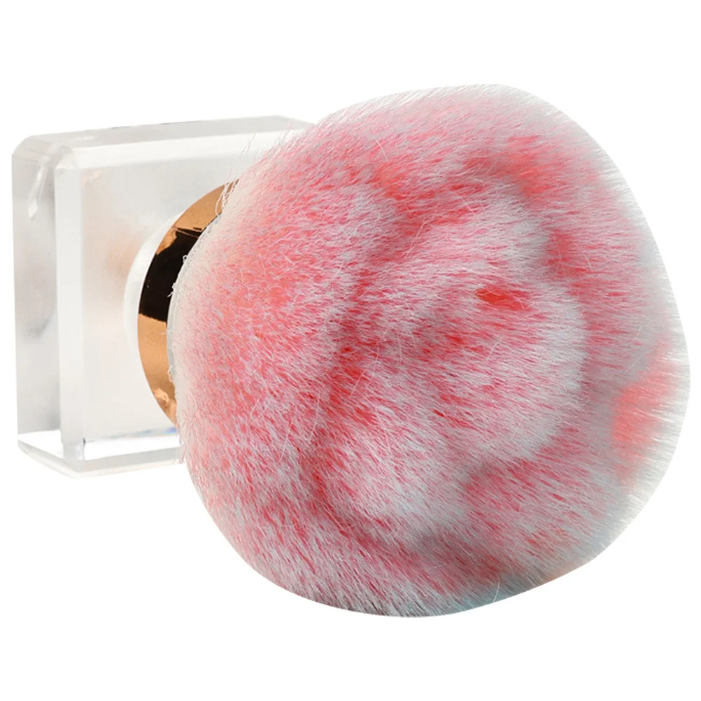 

Rose Type Gradient Powder Nail Art Dust Brush Single Blush Travel Makeup Supplies Ergonomic H Practical Durable
