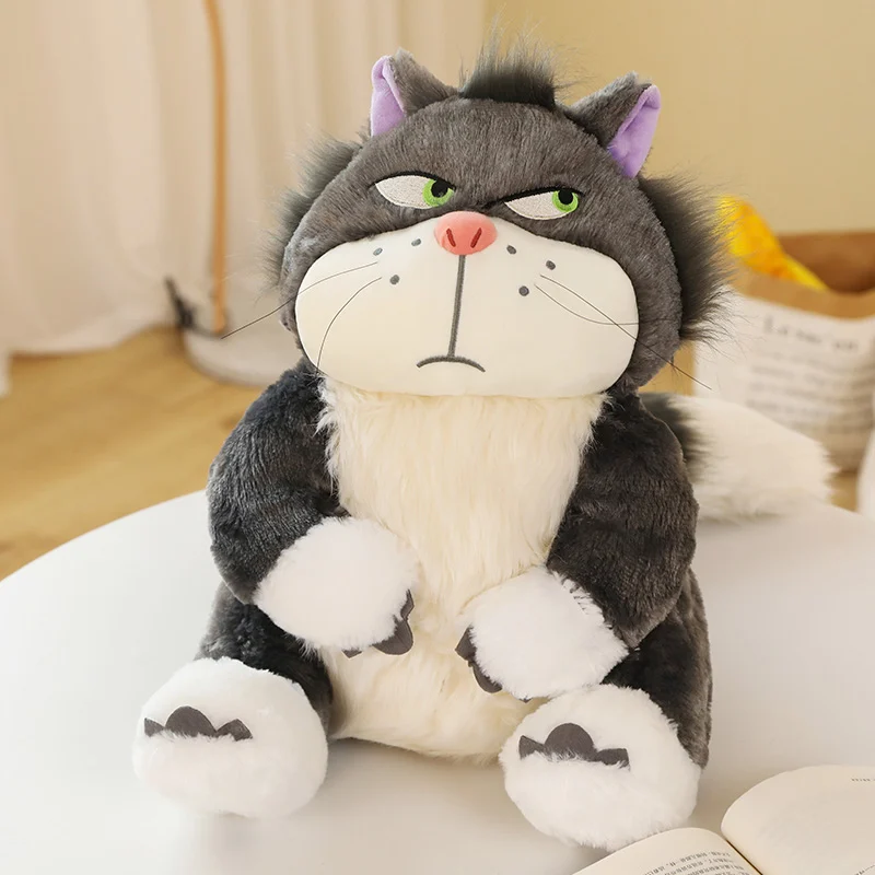 15-65cm Cute Lucifer Cat Plush Dolls Princess Dream Lucifer Plush Toys Kawaii Cartoon Lucifer Cat Plushie Christmas Gifts