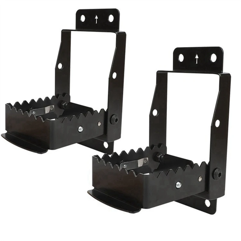 Universal ATV Foot Rest Rear Passenger Footrests 4 Wheel Car Foot Pegs Passenger Anti-Slip Footrests