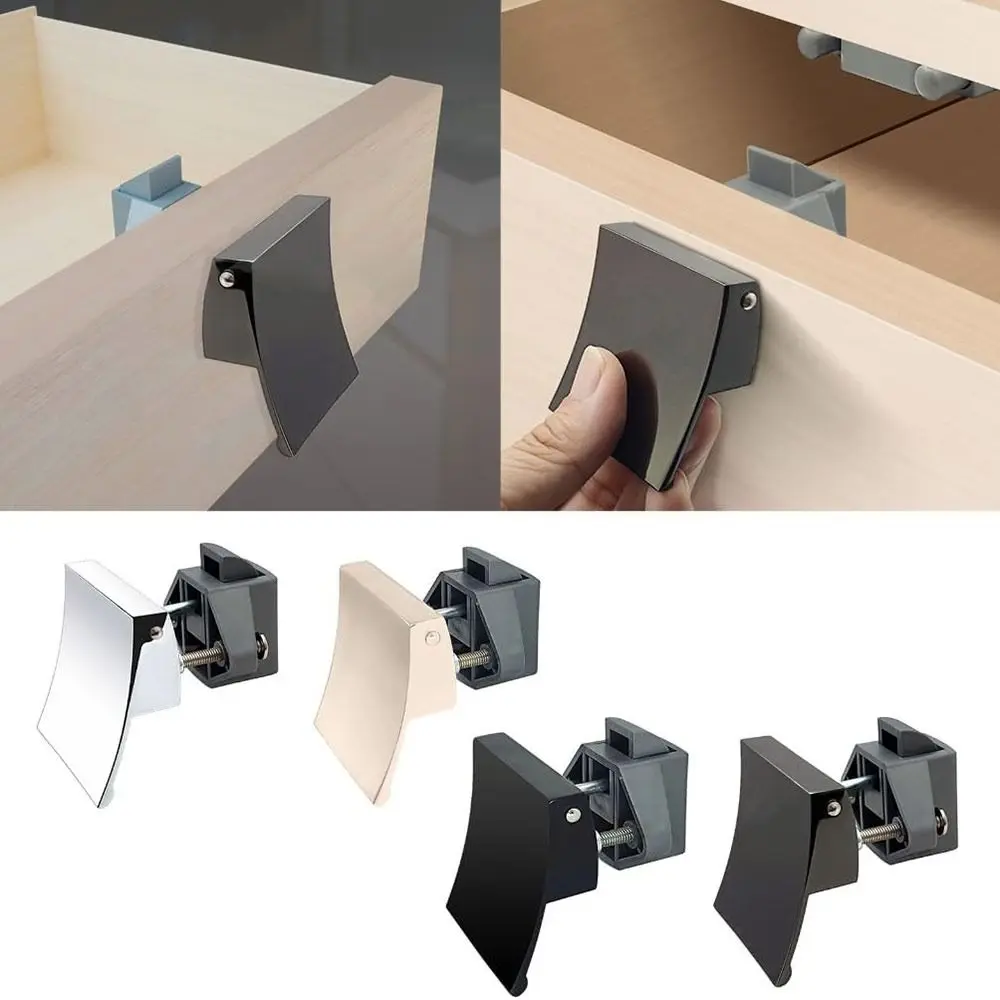 1pc Professional Push Button Door Latch Zinc Alloy Universal Cupboard Latch Corrosion-resistant Drawer Latch Caravans