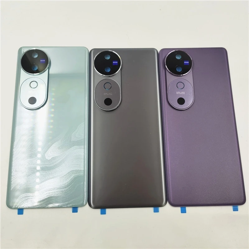 Image of A+++ Hinterer Deckel Batterieabdeckung für Vivo V40 Hintertürgehäuse mit Kameraobjektiv-Reparaturteilen