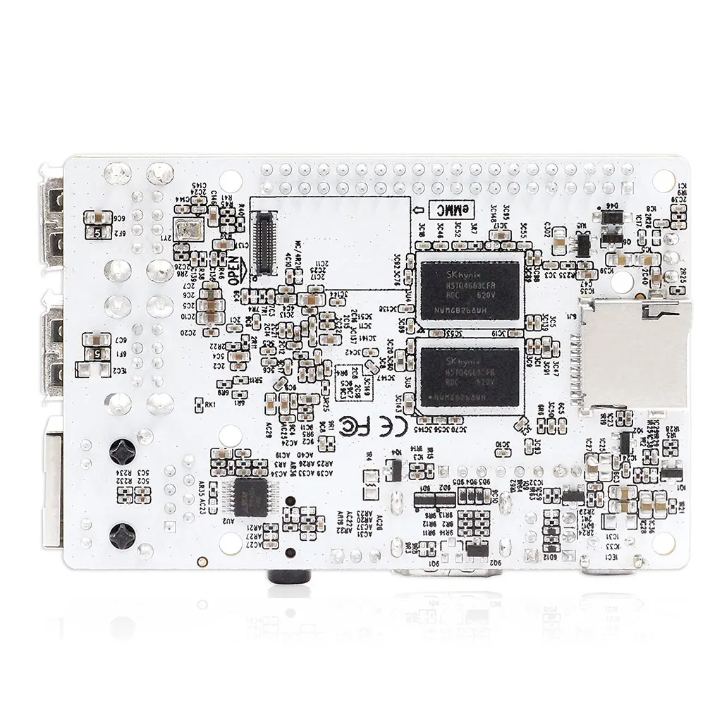 Libre Computer AML-S905X-CC Le Potato Single Board Computer with Heatsink and WiFi 4