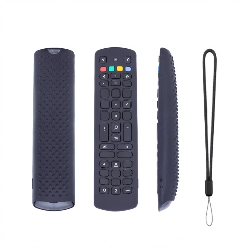 Silicone Protective Cover For Jio Fiber TV Remote Controller Soft Skin Case Shockproof Anti Dust Glow In Dark Sleeve