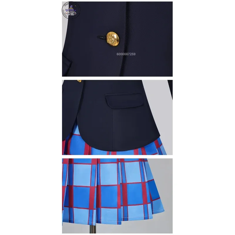 

CyHot Anime LoveLive! Школьный фестиваль идола Минами Котори Косплей Костюм Галстук Высокое качество JK Платье Наряд для женской одежды