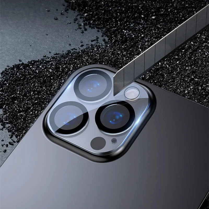 3 Pcs for IPhone 13 Mini Pro Camera Protector Tempered Glass Film for IPhone 13 IPhone13 Pro Max Full Cover Camera Len Film