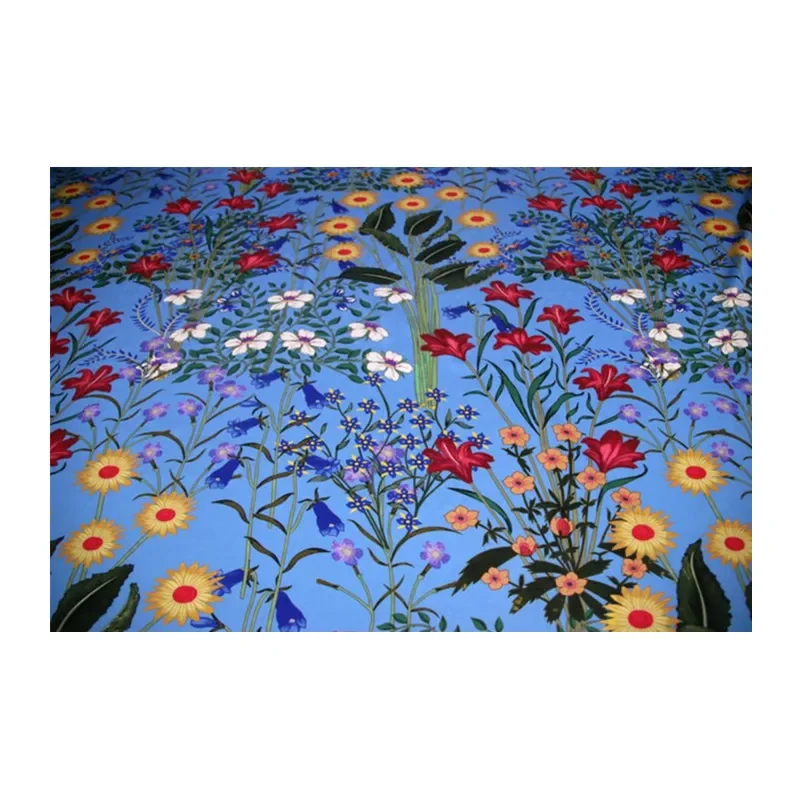 50x145cm Italian G printed fabric soft women\'s skirt fashion dress scarf polyester material diy parent-child fabric cloth