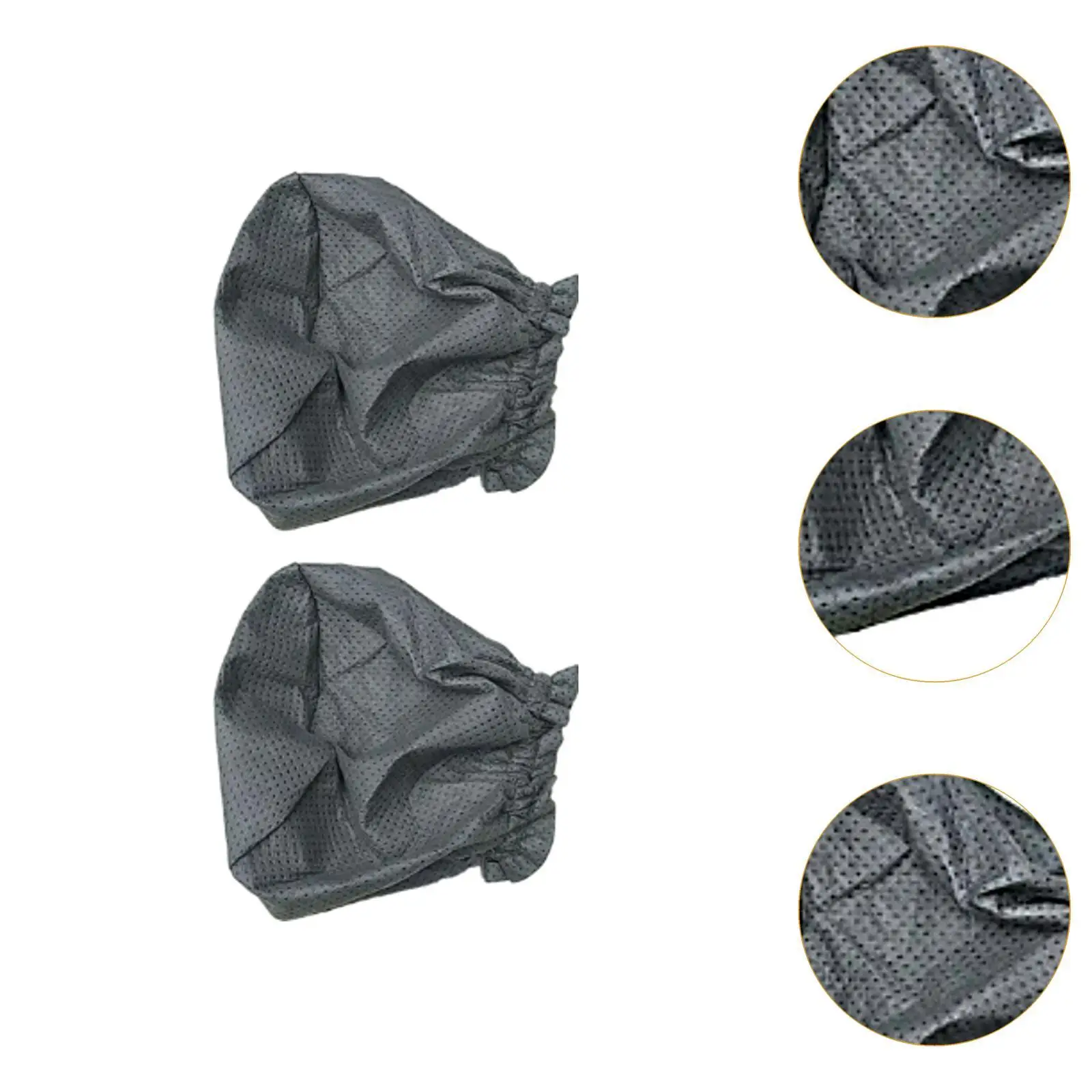 Bolsas para aspiradora, práctica bolsa colectora de polvo, accesorio para aspiradora Industrial, reemplazo profesional resistente, 2 piezas