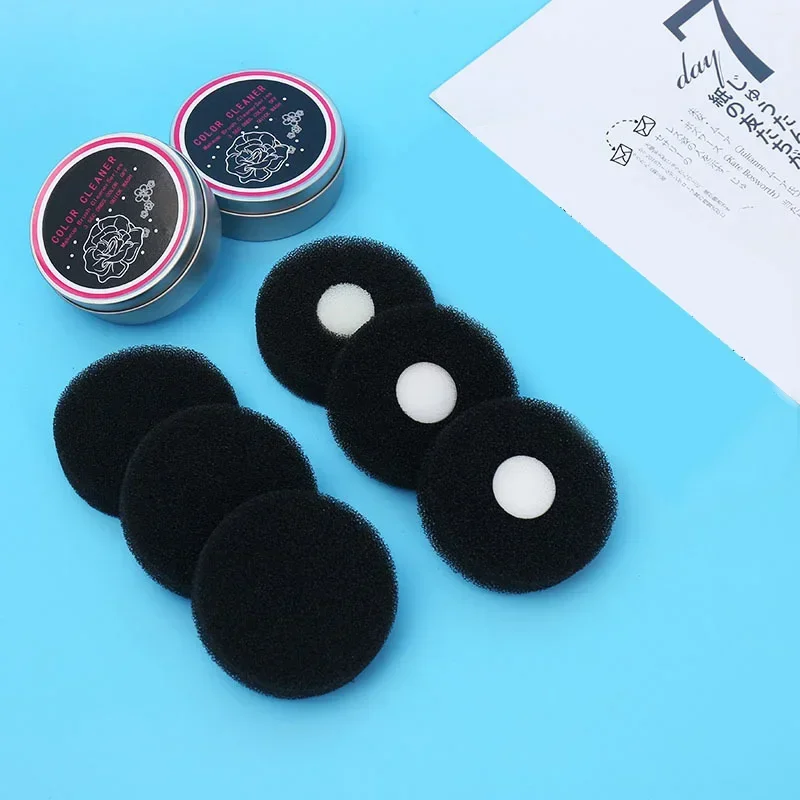 Makeup Brush Cleaner Sponge Remover Color Off Makeup Brush Dry Cleaner Box Double Use Brush Washing Scrubber Cosmetic Clean Kits