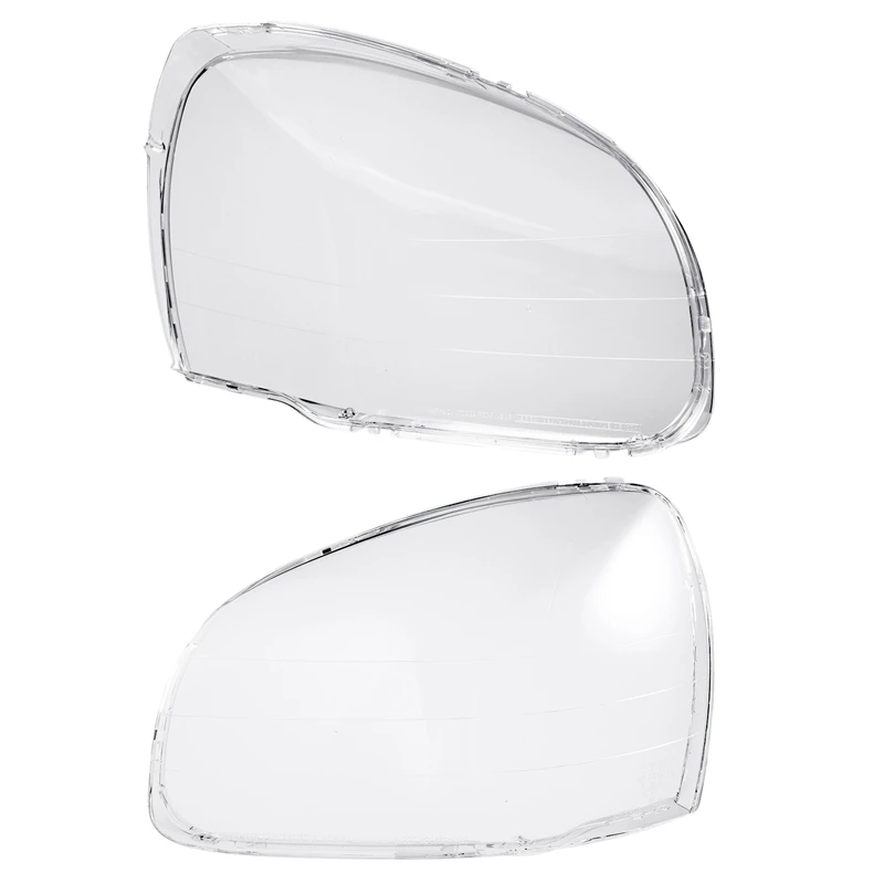 

1 Pair For Hyundai Santa Fe 2001 02 03 04 05 2006 Car Headlight Lens Cover Head Light Lampshade Front Auto Light Shell