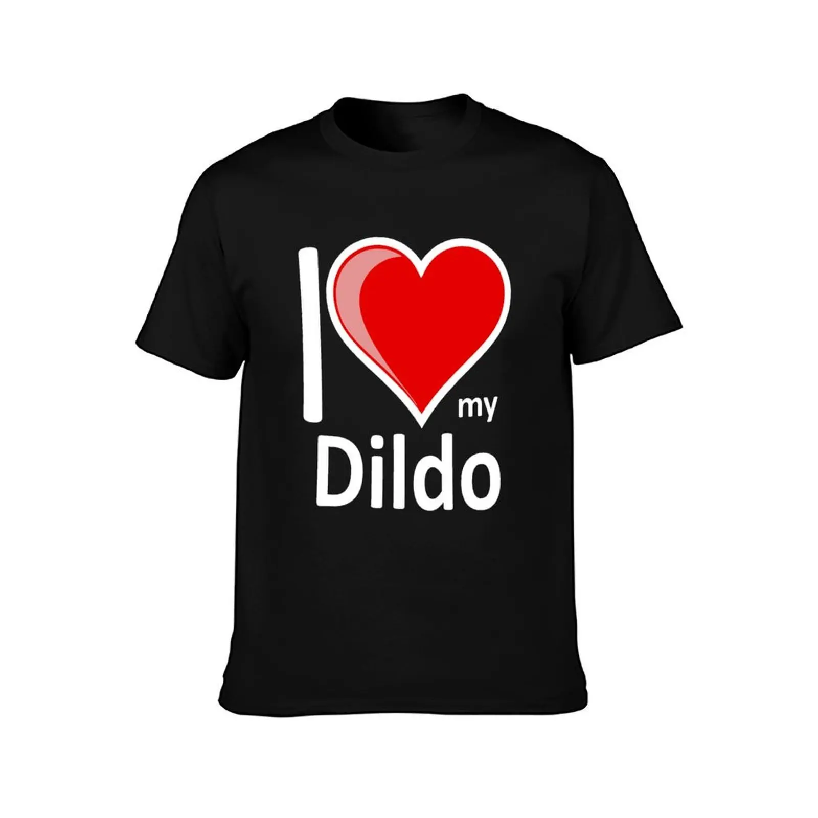 تي شيرت Rude - I Love My Dildo تي شيرت بمقاسات كبيرة تي شيرت أنيمي أسود للرجال برسوم جرافيك