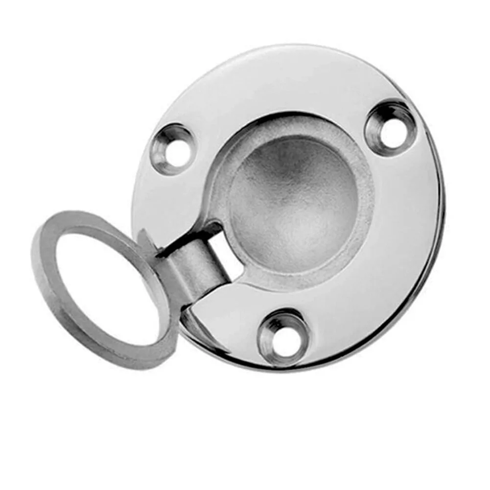 

Floor Buckle Round Floor Handle Household Hardware Stainless Steel Pull Ring Furniture Hardware For Cupboards Floors Doors