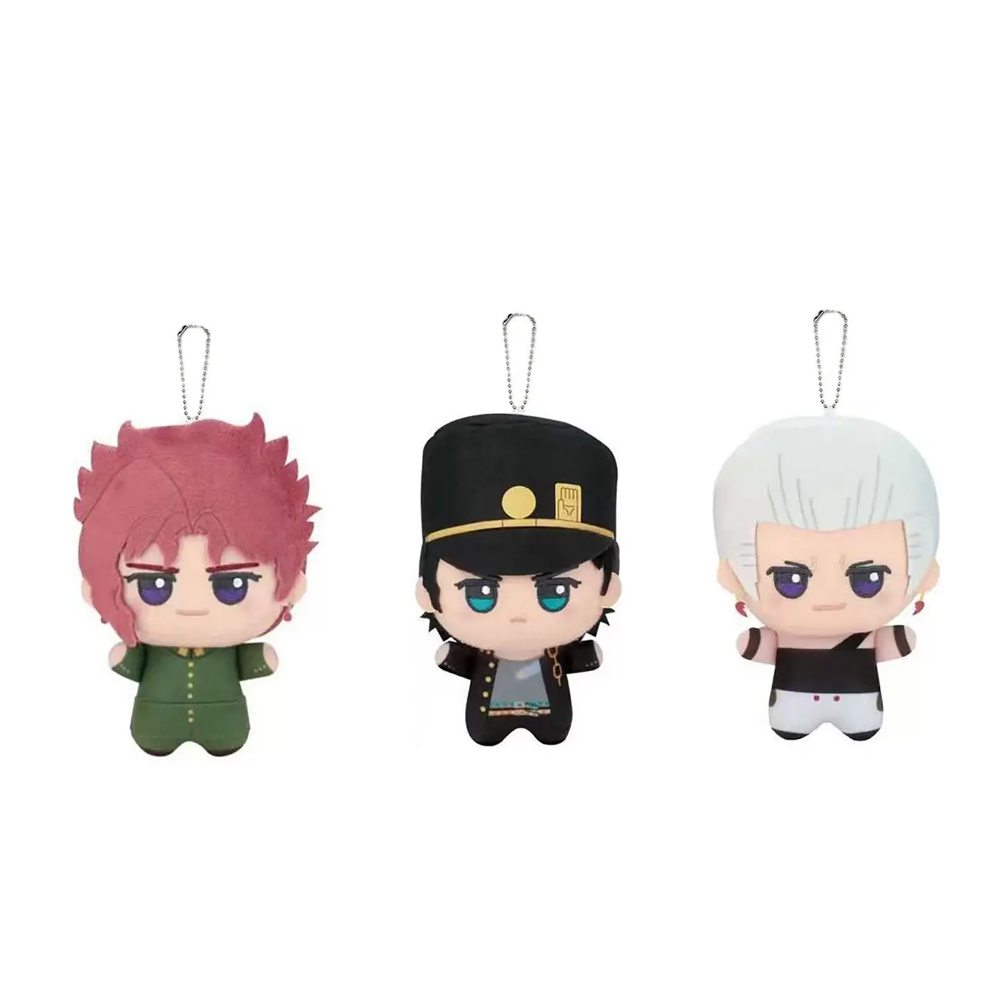 

10cm Cotton Pendants Cosplay Anime JoJo's Bizarre Adventure Kujo Jotaro Kakyoin Noriaki Jan Pierre Polnareff Cute Toys Kids Gift