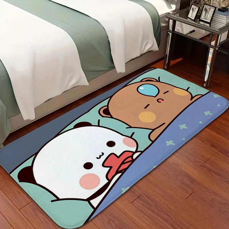 Anime Rug A-Bubu And Dudus Aesthetic Carpet Kitchen Floor Mat for Home Decorations Treadmill Rugs House Entrance Non Slip Carpet