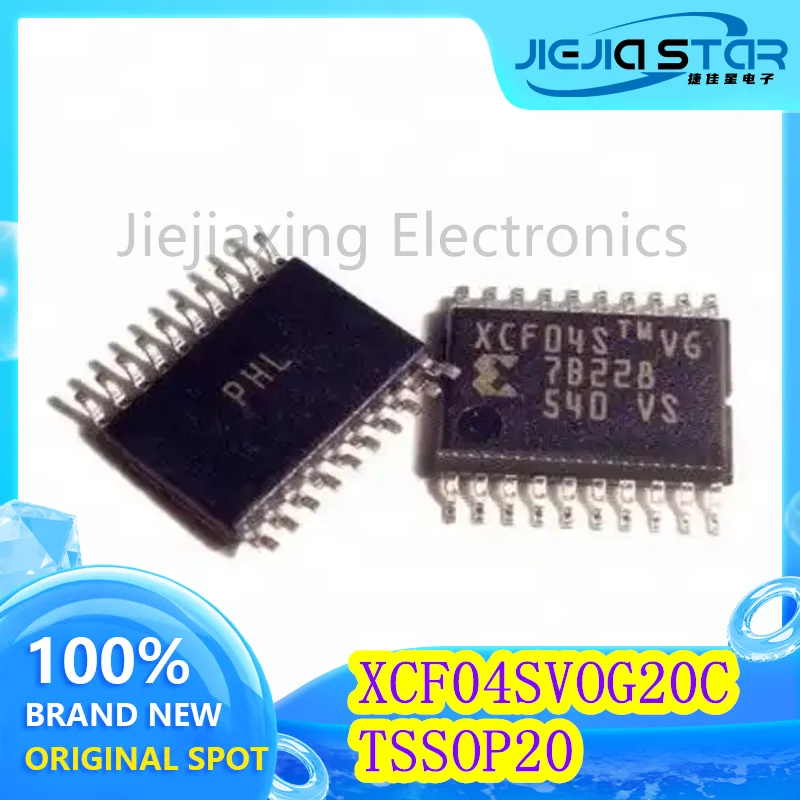 XCF04SVOG20C XCF04S memory IC XCF04SVO20C, electrónica de TSSOP-20 original importada, 100% nueva