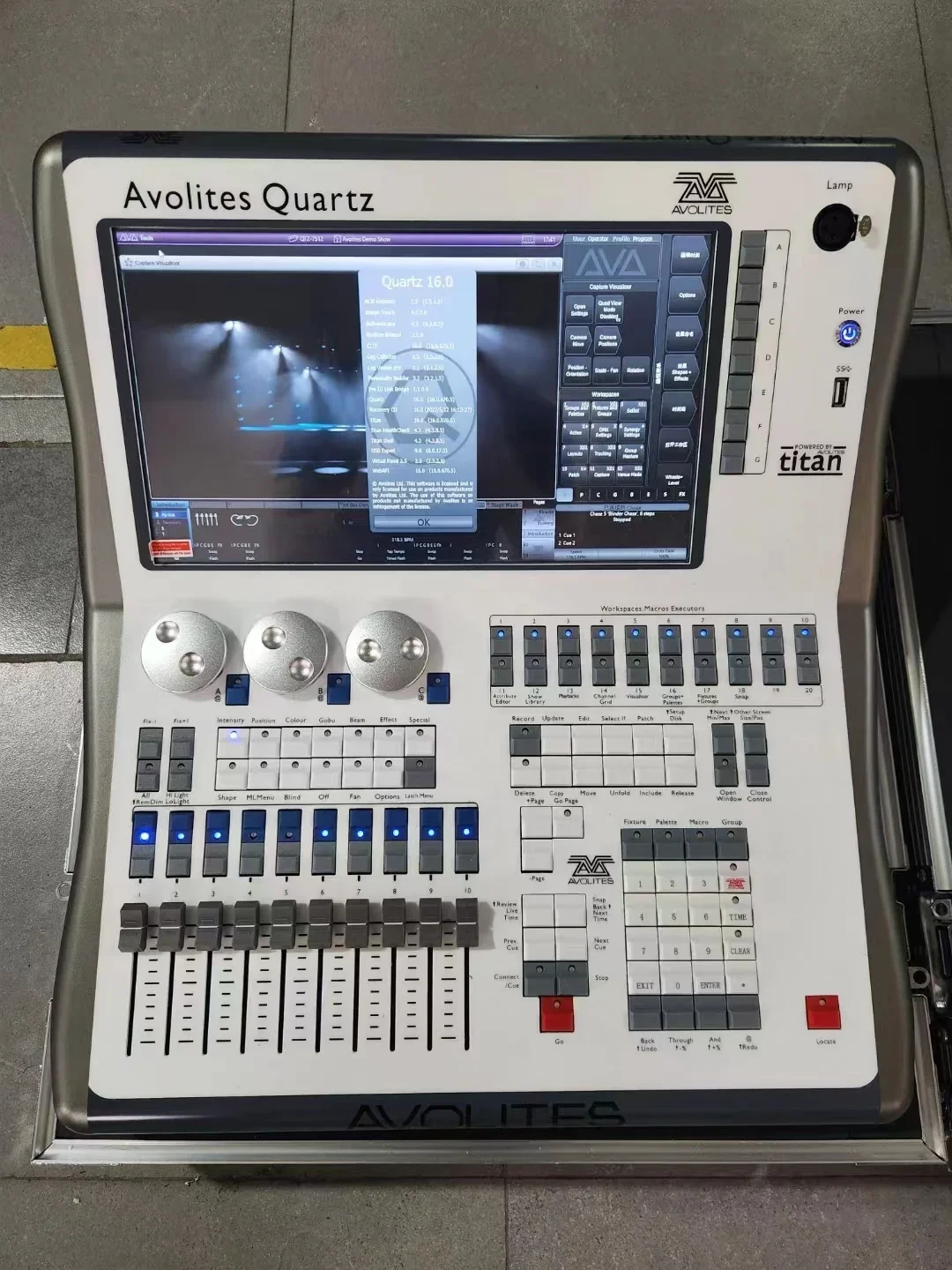 

2025Stage Lighting Controller Lighting Console Quartz Dmx Controller Dmx512 Quartz Console