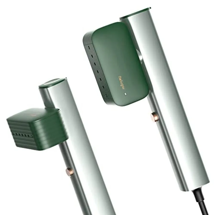 

Портативный ручной отпариватель для одежды: легкий (0,8 фунта), быстрый нагрев за 15 секунд, 10 минут непрерывной работы