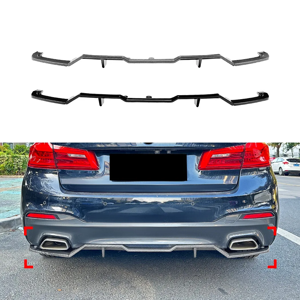 

Suitable for BMW 5 Series G30 Pre-M Sport 2018-2020 MP Rear Lip Tail Lip Spoiler Exterior Modification Car Modification