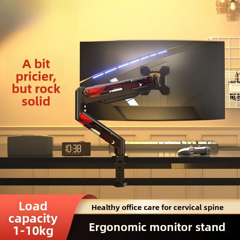 Monitor Stand Computer Robotic Arm Convenient Computer Display Screen Cantilever Hole Desktop Base