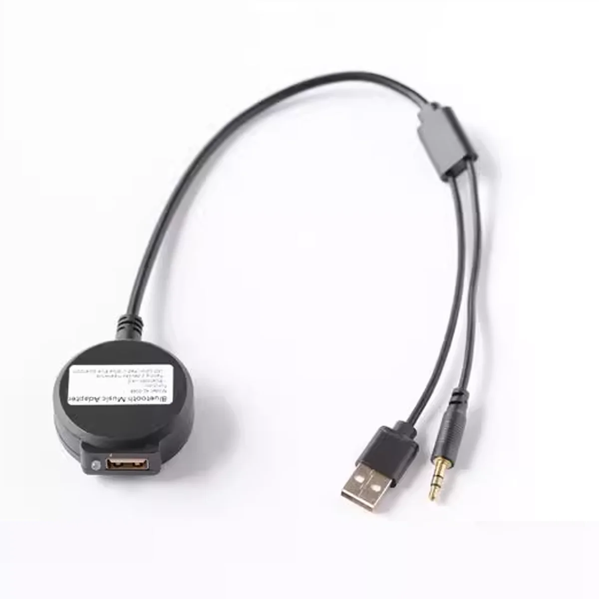 Car Wireless Bluetooth Module Receiver AUX 3.5 mm Jack & USB Music Adapter AUX Cable For BMW Mini R55 R56 R57 Cooper Kit MX6260