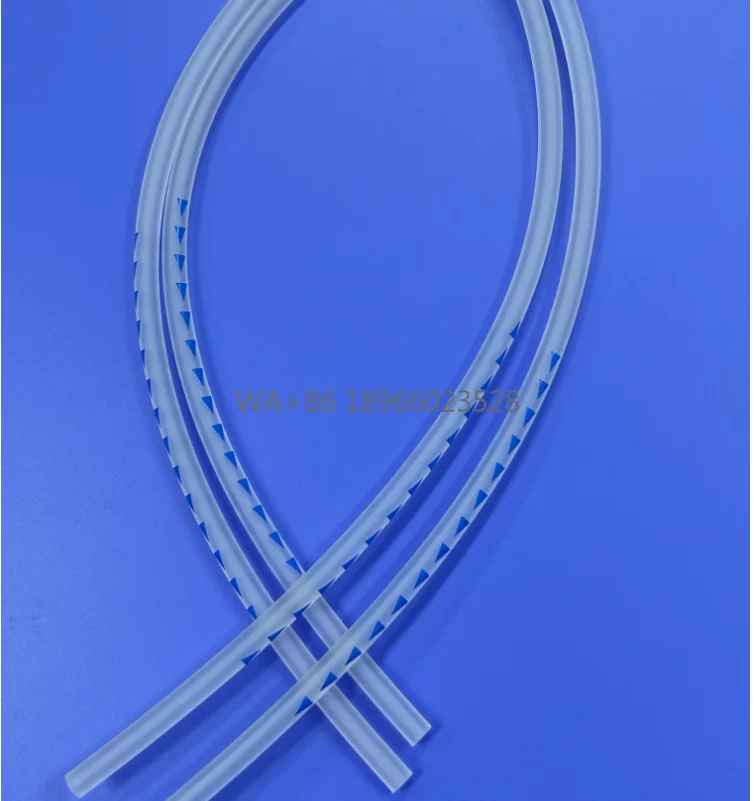 tube-d'aspiration-medical-jetable-en-pvc-transparent-imprime-pour-usine