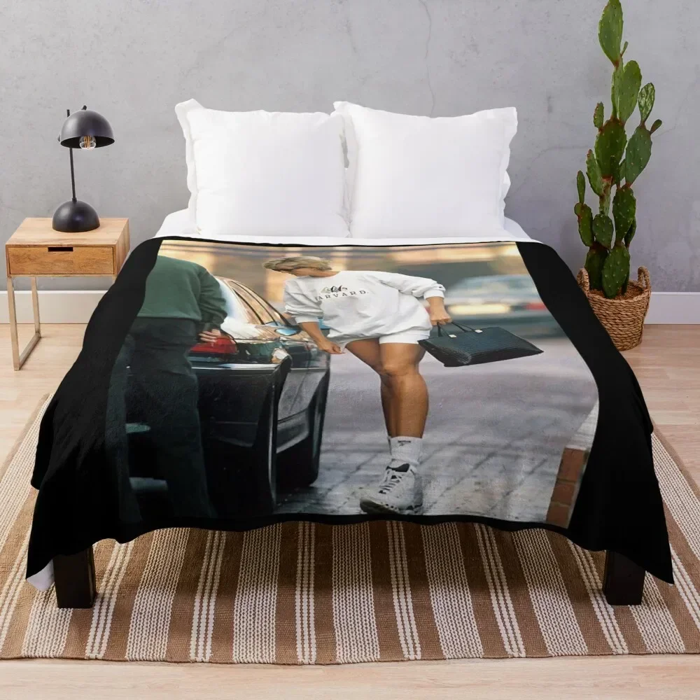 

princess diana Classic Throw Blanket Portable Lightweight Blanket for Travel Camping