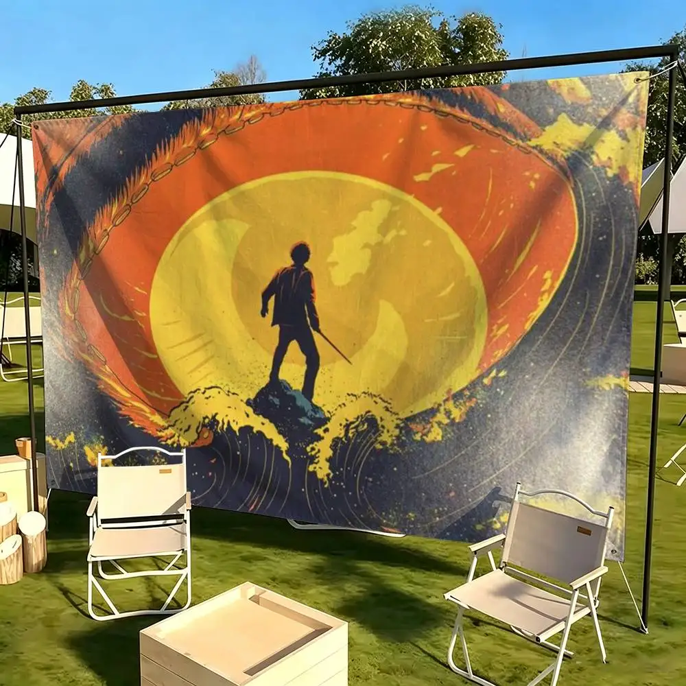 Percy Jackson and The Olympians  Flags for Bedrooms Home Decor Items Outdoor Decors Garage Decoration Flaga