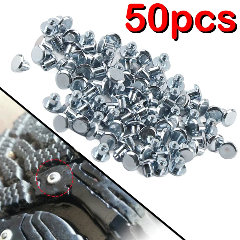 50 قطعة عجلة دراجة نارية المضادة للانزلاق الثلوج المسامير شتاء 2024 الأكثر مبيعا العالمي دراجة نارية الإطارات مسمار الثلوج المسامير موتو اكسسوارات #2