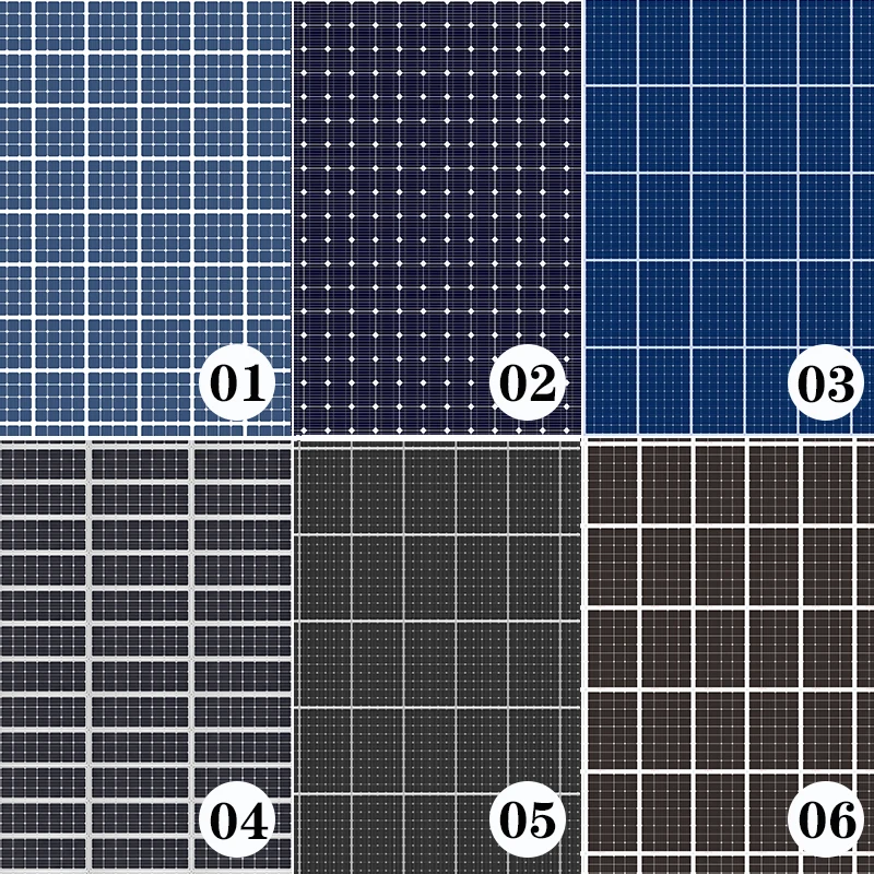 Simulation Solar Aufkleber Matte Materialien Photovoltaik Bord Weiche Aufkleber Mit Kleber Zurück DIY Gebäude Haus Dach Dekor 1PCS