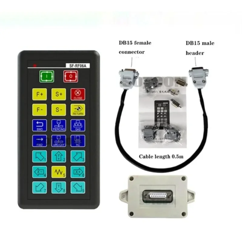 

Peak Wireless Remote Control Sf-rf06a/sf-rf06c With Cable Suitable For Sf2100s/c-qg/2300s Flame Plasma Control System