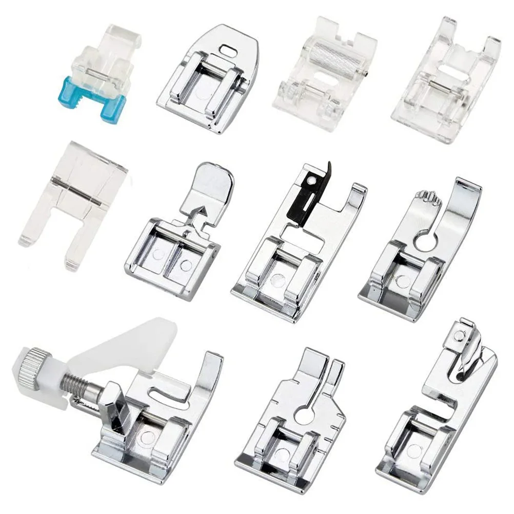

Sewing Machine Presser Foot Accessories Supplies Knit Knitting Embroidery Maching Multifunctional