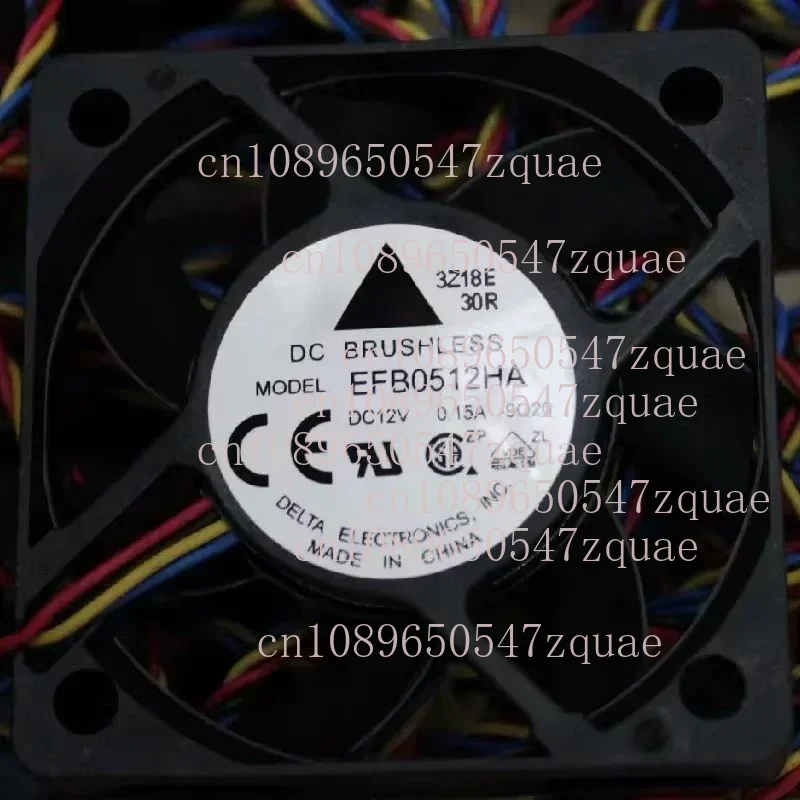 1PCS for Delta EFB0512HA EFB0512HHA DC 12V 0.15A Original 50x50x10mm Axial Flow Cooling Fan Different types available