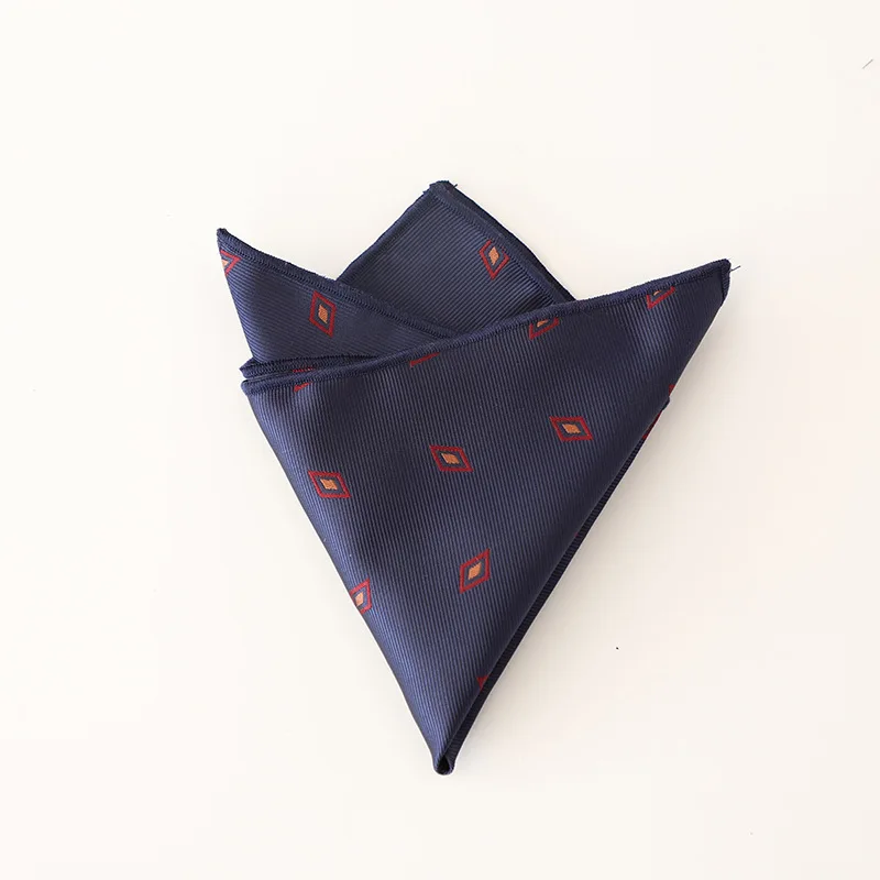 Retro Coffee Beige Orange Pocket Square for Men, Stylish Accessory