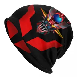 Mazinger Z Mad Robot Skullies Beanies Caps Unisex Winter Warm Knitting Hat Fashion Adult Grendizer Bonnet Hats Outdoor Ski Cap