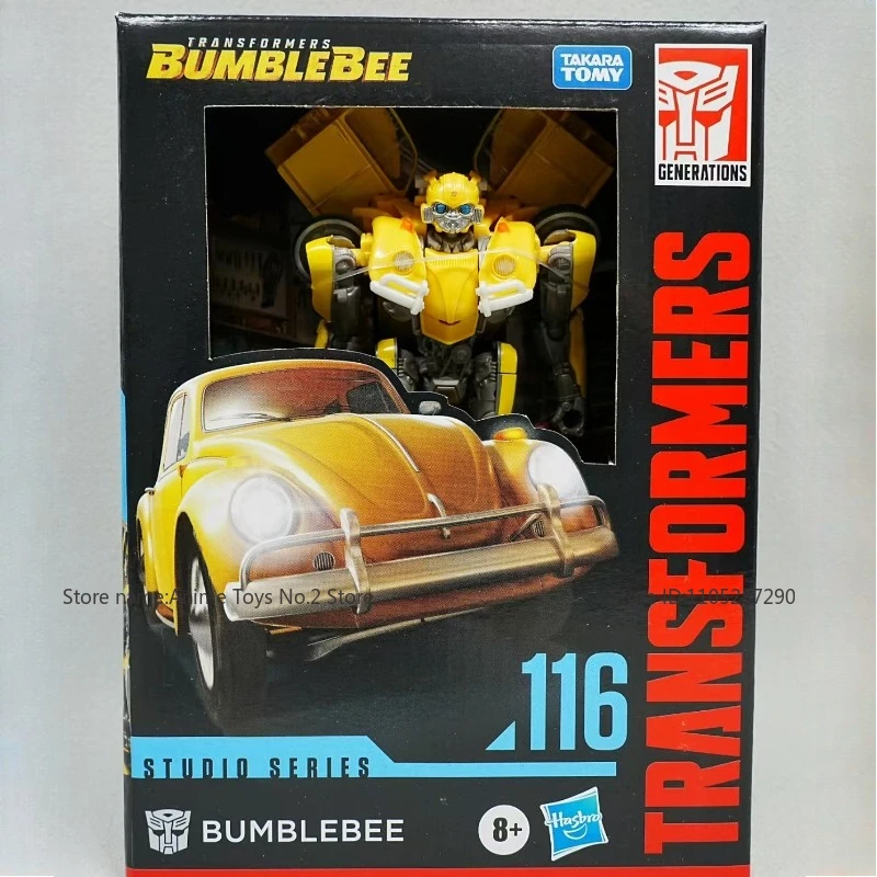 Transformator heeft inventaris en verzamelbaar SS-117 Bumblebee Action Doll Verjaardagscadeau Model Collectible Originele doos Trendy Gift