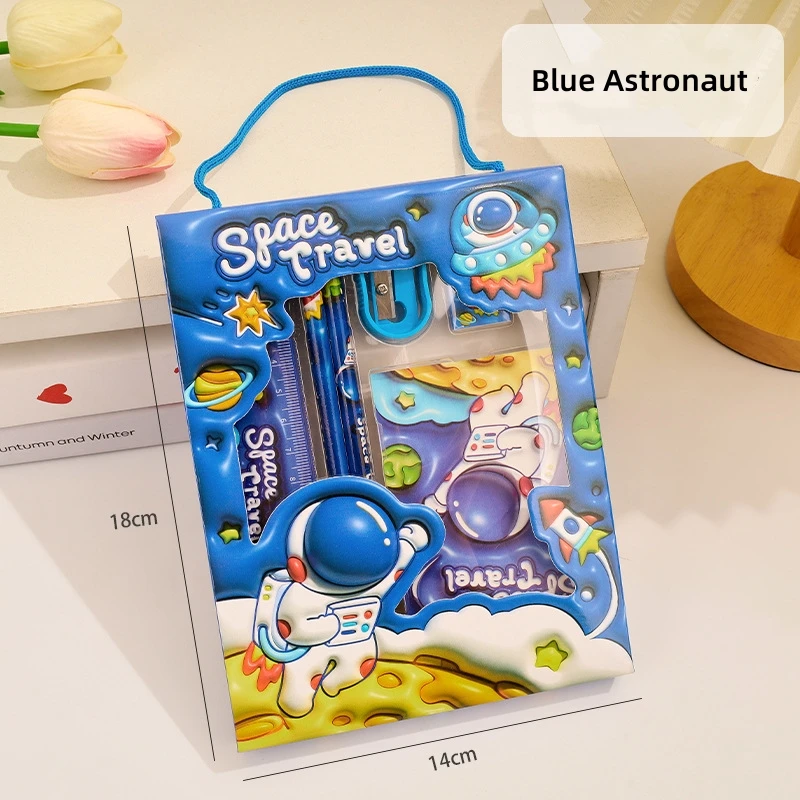 Набор-карандашей-essential-Мини-набор-блокнотов-Набор-канцелярских-принадлежностей-Красочные-для-школьников-Пеналы-для-студентов