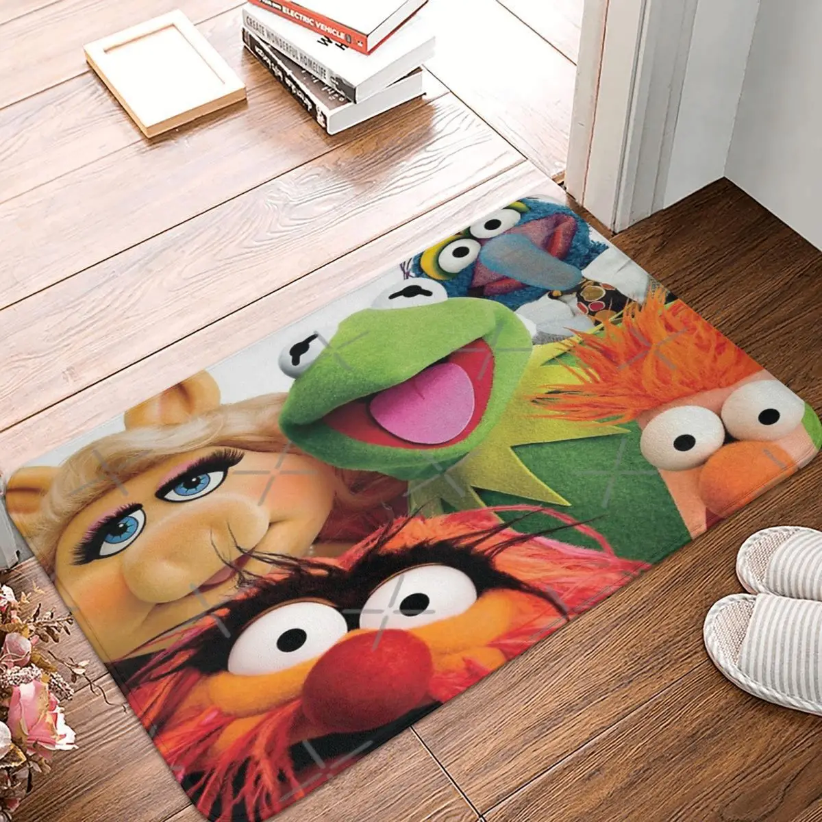 Muppets 4 Floor Mat Rug Yoga Mat Kawaii Rugs Entryways Living Room Rugs Customizable