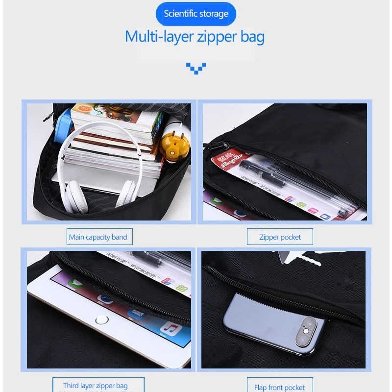 School Bags For Primary Kids Multi-function Backpack High Schoolbag Boys Girls School Backpack,Waterproof Book Bag