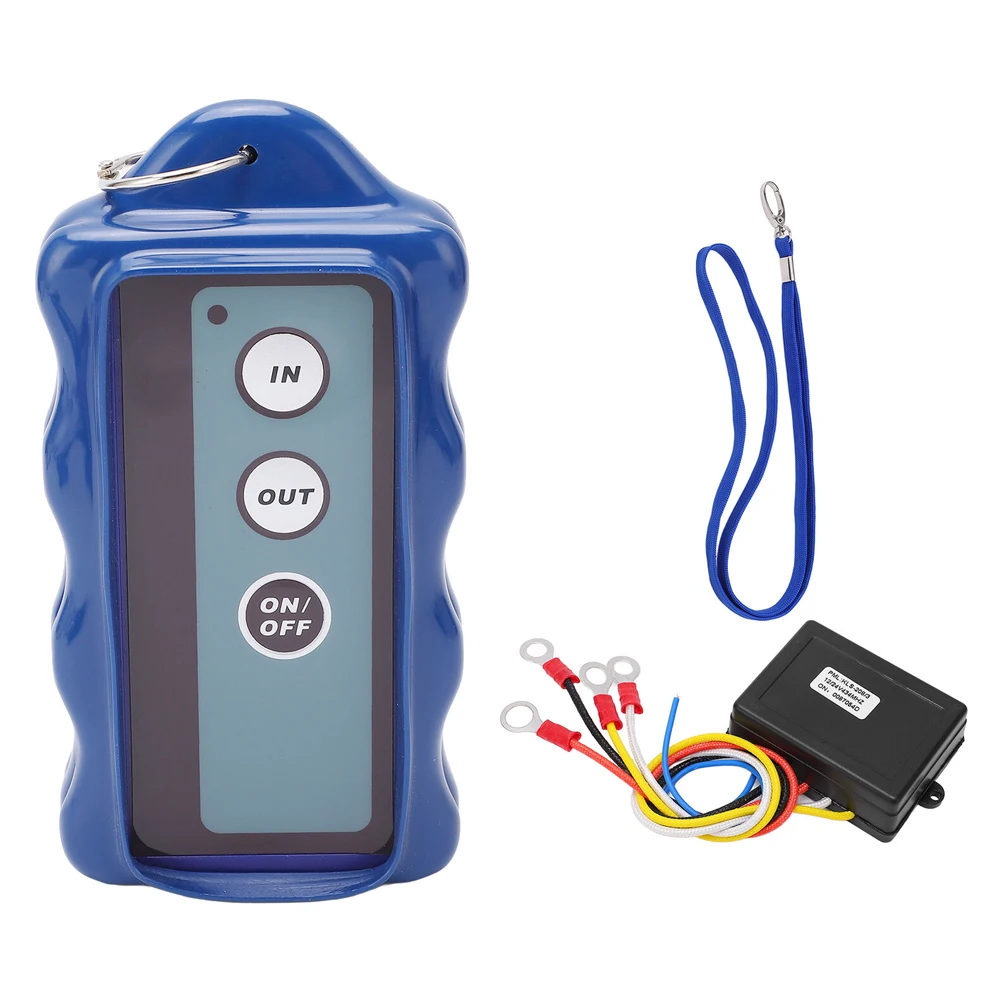 12V 24V Universal Recovery Wireless Winch Remote Control Kit for ATV SUV UTV Truck
