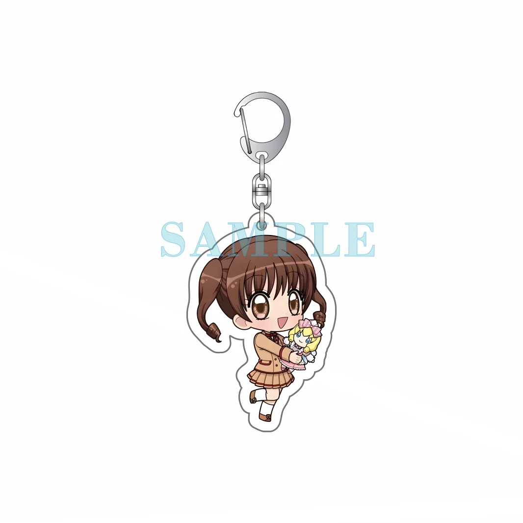 Yumeiro Pâtissière New Halloween Series Cute Chibi Acrylic Keychain Ichigo Amano/Makoto Kashino Bag Pendant Anime Fans Gift